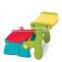 new preschool children Multifunction 3 in 1 storage dining table and chair for baby