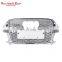 High quality front grill for Audi Q3 center honeycomb silver bumper grille for SQ3 RSQ3 style 2013 2014 2015