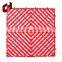50Mm Pink Square Commercial Defender Coating Exhibition Locking Tiles Plastic Garage Flooring For Raised Floor