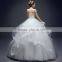 C23351B wholesale women fashion white and red ball gown wedding dress