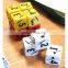 Wholesale 15mm Custom Bulk Acrylic Dice Engraved with Ink Filling