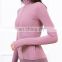 Top Sell Zipper Sports Jackets With Thumb Hole Quick Dry Long Sleeve Slim Fit Sports Tops Women Workout Running Yoga Jacket