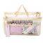 Portable Clear PVC Organizer Pouches Clear Bag In Bag Organizer Handbag Organizer