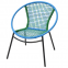 Colorful Garden Patio Stackable Chair Iron Chair Cheap Factory Price Resin Chair