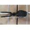30020105 round hole eye two tines peach heart type vegetable courtyard Forged digging fork-hoe garden hoe