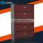 Home Set Steel Dresser 5 Drawer Tall Inlaid Chest Of Drawers