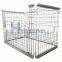 Supermarket stackable metal storage wire cage