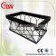 1 piece metal basket, iron basket with wood rim, storage basket wholesale