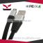 1m Bulk Sell flat USB Charger Cable For Android Phone