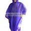 Purple Women Plastic Emergency Disposable Waterproof Slicker