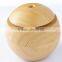 USB Ultrasonic Humidifier Aromatherapy 130ML Mini Portable Mist Maker Aroma Essential Oil Light Wooden Diffuser