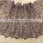 Cheap Stock 18cm cotton coffee embroudery water soluble Flower wide lace fibre