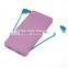 Promotional Gift Dual USB Power Bank 12000mah Portable Power Bank Built In USB Cable Mobile Power Bank