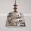 vintage cloth like newspaper shade wooden pendant lamp china supplier                        
                                                Quality Choice