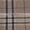High quality British grid 100% linen fabric wholesale