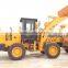 small excavator wheel loader/ZL925 2.5tong mini wheel loader/2500kg wheel loader with 0.7m3 bucket/small loading machine