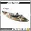 Coolkayak single fishing clear ocean kayak for sale rowing boat wholesale