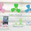 Promotion Universal ODM LOGO Super Sound-Off Strong Wind Small USB Phone Holder Desk Electric Fan Motor
