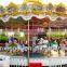 Meaningful Family Games Playground Amusement Park Equipment Carousel for Sale