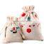Factory direct! 2016 new customized cotton bag for jewelry