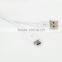 Manufactory price usb to micro usb data wire with magnetic ring
