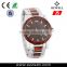 New arrival stainless stee watch and wood watch for men,quartz stainless steel back watch