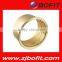 Bofit bronze bushing,slide copper bush , flanged brass bimetal bushing OEM avialable