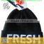 Modern promotional cheap knitted acrylic beanie hat