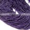 WHOLESALE LOT NATURAL AMETHYST 3-4MM RONDELLE FACETED LOOSE BEADS
