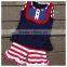 2015 girls stripe ruffle shorts,double ruffle shorts,baby pants,100% cotton ruffle shorts,cotton stripe pants