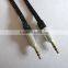 high quality DC3.5 flat braid gold-plated audio cable