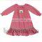 Pretty X-mas tree hand smocked night dress