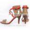 Slim Heel Leather Classic sandals PUMPS SHOES