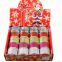 wholesale christmas celebrate metallic foil ribbon red blue and gold