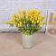 New high quality nature touch Artificial Flowers Home Decoration Garden Decoration Cheap China single Tulip fabric flower