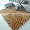 New design bedroom decoration shaggy 3D carpet