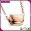2016 New Product Rose Gold Bead Fancy Necklace Sets