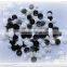 Mixed kids buttons, white and black resin decorative buttons