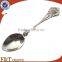 cutom logo design metal craft souvenir zinc alloy spoon with enamel