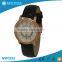 New design Current Genuine Leather Strap Bracelet Gold Women Watch                        
                                                Quality Choice