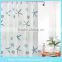 Design Plastic Bathroom Curtain, Sea World PEVA Shower Curtain With Starfish Printing