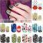 1X Beaty Flower Nail Art Water Decals Transfer Sticker Sheet on Finger Nails Stickers for Women Minion Nail Sticker Decasl
