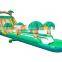 Lanqu inflatable combo slide,inflatable jumping slide with pool