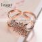 Hot jewelry designer zircon ring crystal silver ring Bridal jewelry Costume jewelry
