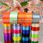 Colourful packing gift box ribbon satin