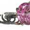 Crystal decorative glass diamond keychain rings for wedding gifts for guests