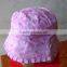 high quality fashionable printed 100% cotton infant bucket hat