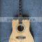 All solid acoustic electric guitar with fishman EQ