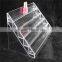 clear 5 tiers acrylic nail polish drawer organizer
