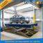 Electric hydraulic car scissor lift table garage used car lifting equipment CE price